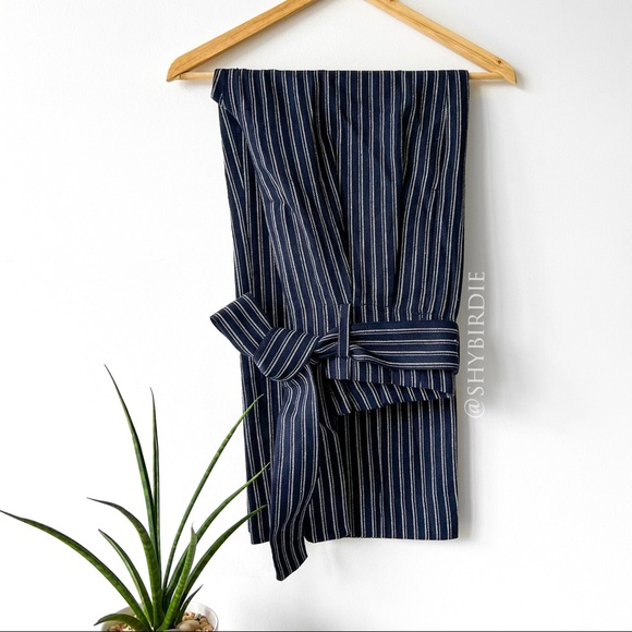 NWT J.Crew Point Sur Paper Bag Striped Pants - Picture 4 of 16